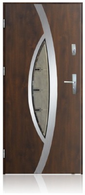 Drzwi zewnętrzne wejściowe MIKEA LACERO duży RABAT