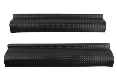 Накладки порог комплект renault trafic nissan primastar opel vivaro 2001- фото №1