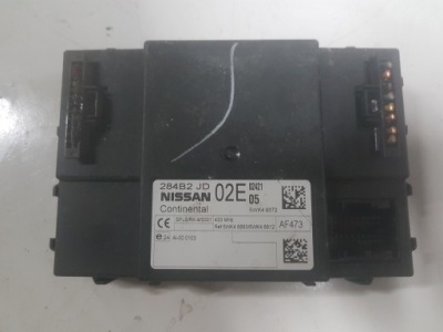 Nissan qashqai i 06-08r j10 модуль комфорта 284b2jd02e фото №1