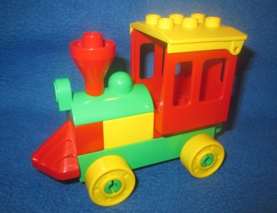 DS Lego Duplo ciuchcia lokomotywa manualna