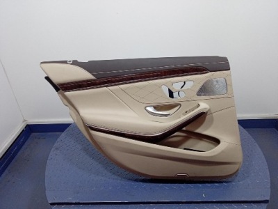 Mercedes s klasa w222 long обшивка дверь левый перед фото №1