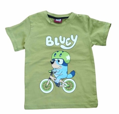 Koszulka t-shirt dla chłopca 104 Bluey