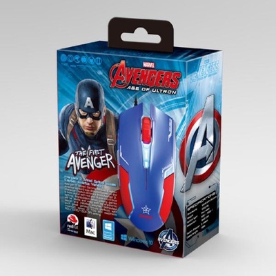 Mysz dla gracza E-blue Marvel Captain America