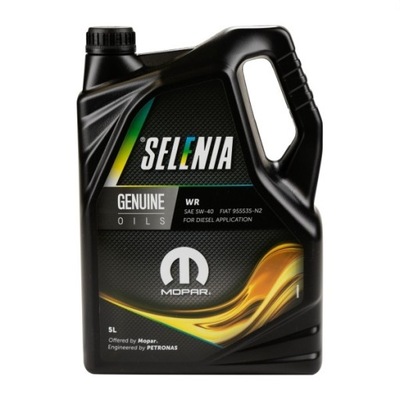 OLEJ SELENIA GENUINE OILS MOPAR 5W40 WR DIESEL 5L