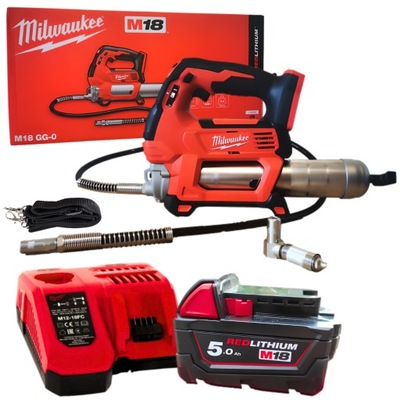 Smarownica Milwaukee M18 GG-501 18V smarownica akumulatorowa 5a