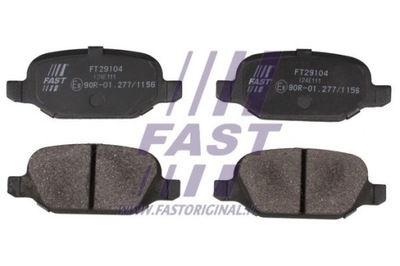 FAST FT29104 FAST КОЛОДКИ HAM ALFA 147 /156 00> ЗАД