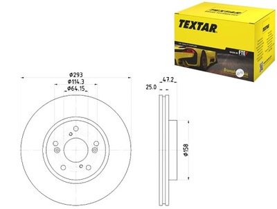 DISCOS DE FRENADO 2 PIEZAS PARTE DELANTERA HONDA ACCORD IX CIVIC IX CIVIC X HR-V  