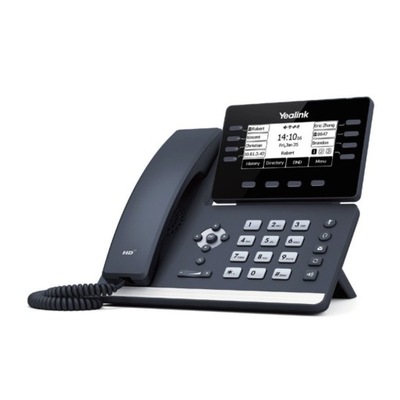 Yealink SIP-T53C | Telefon VoIP | 2x RJ45 1000Mb/s, wyświetlacz, PoE, USB