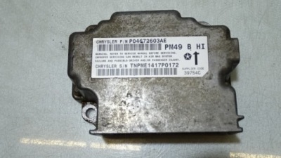 Dodge caliber блок керування / модуль подушка безпеки 2.0 бензин 115kw 156 hp 1437p0134 фото №1