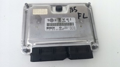 COMPUTADOR DEL MOTOR VW PASSAT B5 2.5 TDI 3B1907401B  