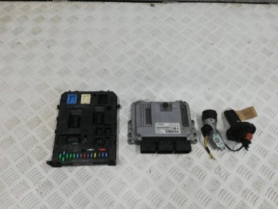 Partner berlingo ii iii 1,6 ehdi автоматическая коробка передач бортовой компьютер bsi набор фото №1