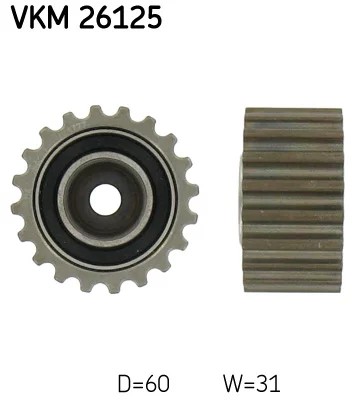 SKF TENSOR DE BOMBA VKM26125 TENSOR CORREA  