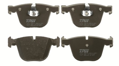 TRW KLOCKI, JUEGO ZAPATAS DE FRENADO BMW 1 E82 BMW 3 E90 E92 E93 BMW 5 E60  