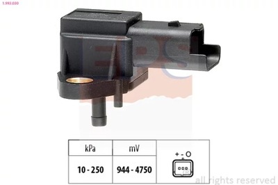 1-993-030 SENSOR PRESIÓN AIRE CITROEN  