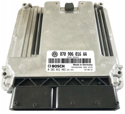 КОМП'ЮТЕР ECU VW TOUAREG 070906016AA 0281011481