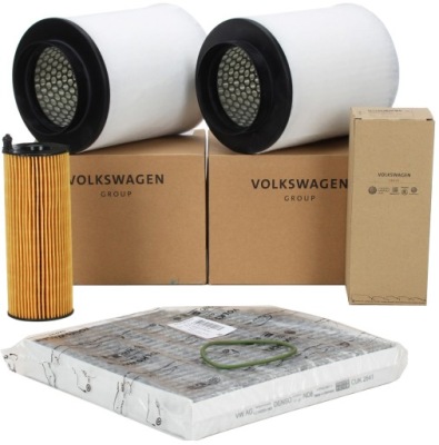 Набор фильтров audi a8 d4 4.2 tdi оригинал фото №1