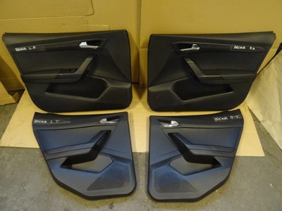 Seat arona обивка обшивка дверь левый задняя левая задняя фото №1