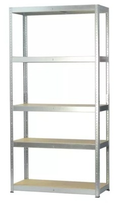 Regał magazynowy metalowy Metalkas 179 x 80 x 40 cm max 100 kg na półkę