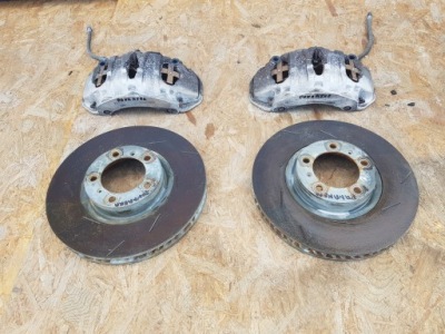 Porsche panamera 970 супорти гальмівні диски гальмівні задня комплект фото №1