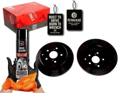 Тормозные диски тормозные 2szt toyota задняя previa trw #petrolhead pro+ kit2 фото №1