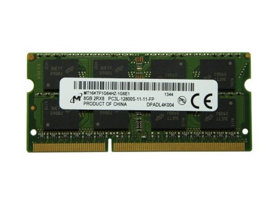 PAMIĘĆ RAM MICRON 8GB PC3L-12800S SODIMM