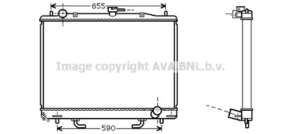 AUŠINTUVAI VANDENS AVA QUALITY COOLING MT2163 