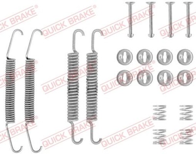 QUICK BRAKE QUICK BRAKE 105-0548 КОМПЛЕКТ DODATKÓW, КОЛОДКИ ГАЛЬМІВНІ