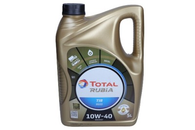 МАСЛО TOTAL 10W40 5L RUBIA 8600 E9/E7 / 228.5 / VDS-3 / 3277 / RLD-2 / LDF-3