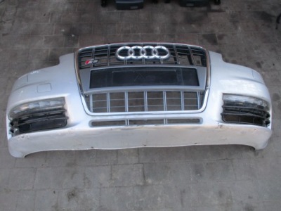 Бампер передній ly7w audi s6 c5 5.2 fsi v10 фото №1