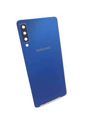 Klapka Samsung Galaxy A7 2018 SM-A750 BLUE Grade B 100% OK ORYGINAŁ
