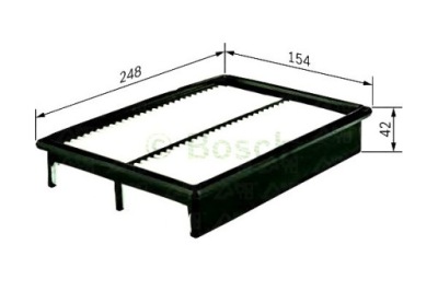 Bosch 1 987 429 137 фільтр повітря фото №1