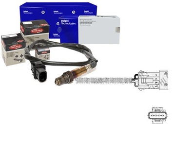 Датчик лямбда-зонд citroen c5 i 1.8 16v dc6fzb. dc6fze фото №1