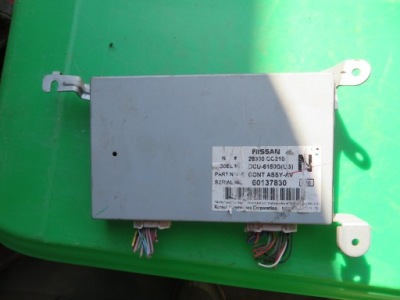 Бортовой компьютер модуль nissan 28330cc210 фото №1