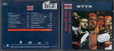 Styx - Boat On The River CD Składanka 1987 Same Hity!