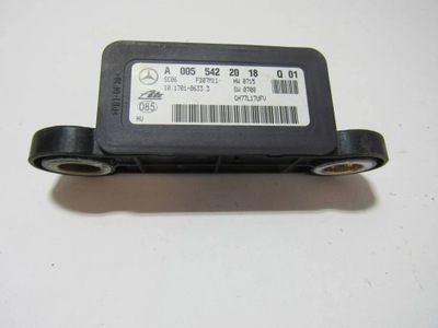 MERCEDES S W221 221 CL W216 SENSOR MÓDULO PRZESPIESZENIA ESP A0055422018  