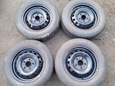 RATAI ŽIEMINĖS 5X114,3 HYUNDAI IX20 I30 KIA VENGA CEED SOUL PADANGOS 195/65 15 