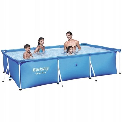 Basen stelażowy BESTWAY 300 x 201 x 66 cm rodzinny