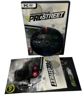 NEED FOR SPEED PRO STREET PROSTREET BOX PL