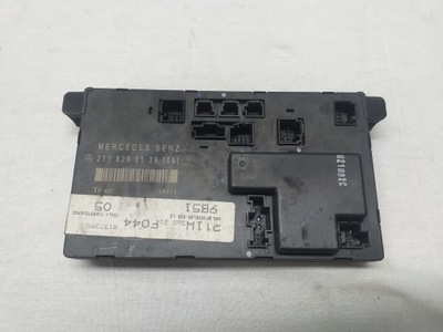 Mercedes w211 модуль дверь левый перед фото №1