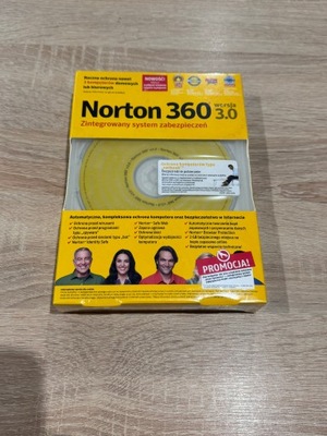 Norton 360 wersja 3.0 - Oryginalne NOWE - CD