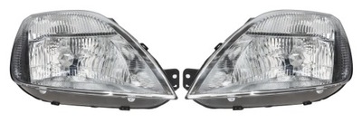 Фары лампы комплект ford fiesta 02-05 левая + правая фото №1