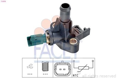 FACET 7.3318 SENSOR TEMPERATURA DE LÍQUIDO REFRIGERACIÓN  