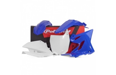 POLISPORT JUEGO PLÁSTICO YAMAHA YZ125 250 15 20 OEM AZUL BLANCO  