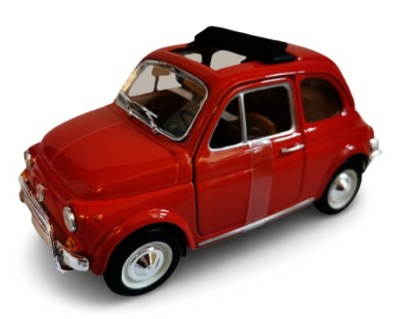 Model auto BBURAGO 1:24 Fiat 500L 1968