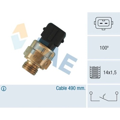 ВЫКЛЮЧАТЕЛЬ TEMPERATUROWY, KONTROLKA ЖИДКОСТИ ОХЛАЖДЕНИЕ FAE 35570 фото