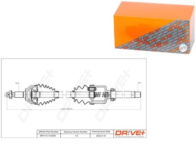 SEMI-EJE DE ACCIONAMIENTO CITROEN C5 08- P DRIVE+  