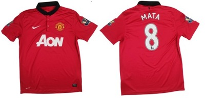 ADIDA Manchester United 2013 #8 Mata Koszulka Shirt Jersey L