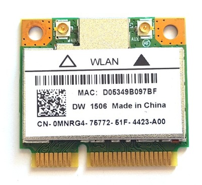 KARTA WI-FI ATHEROS AR5B125 802.11a/b/g/n DW1506