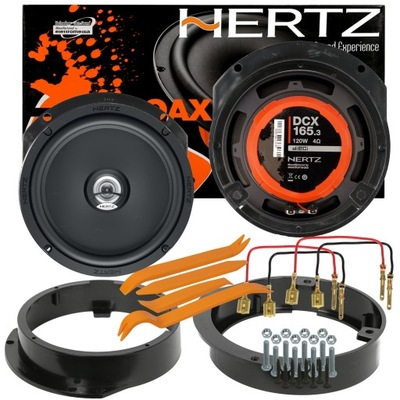 ZAM MANUFACTURADO ORIGINAL POTENTE ALTAVOCES HERTZ CITROEN C3 PICASSO PARTE TRASERA  