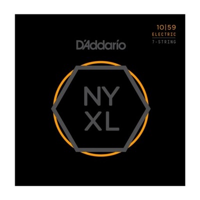 DAddario NYXL1059 struny do gitary 7 strunowej